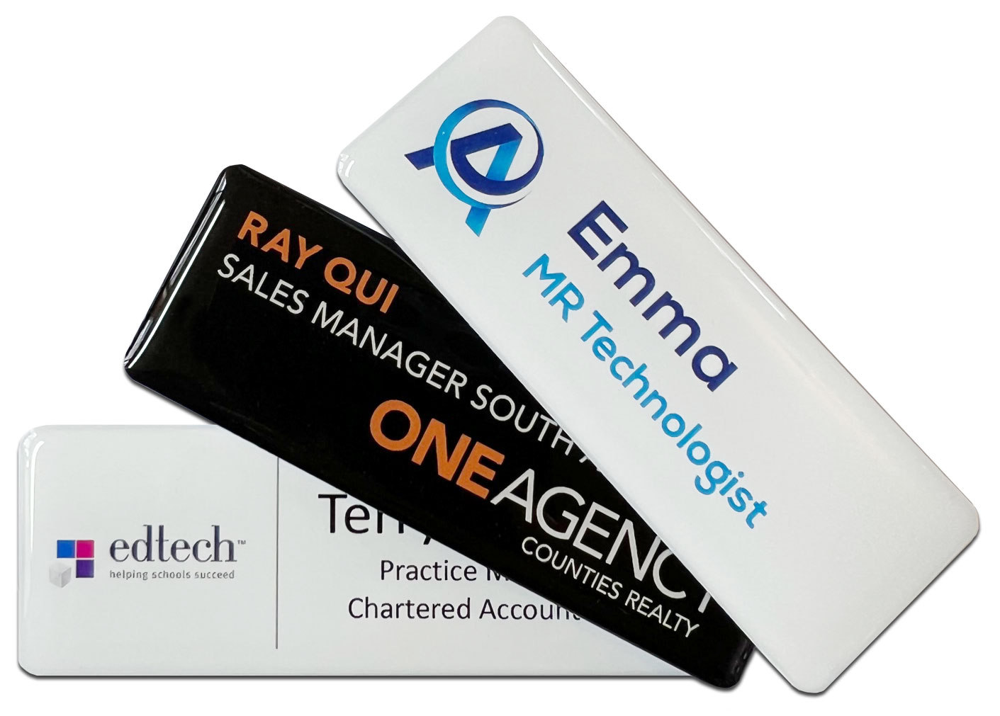 best selling name badge plastic