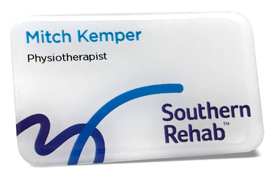 name badge sample images